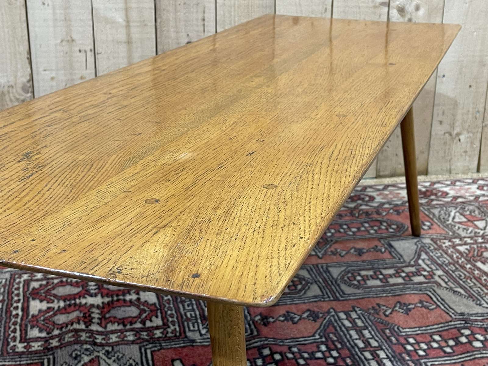 Oak coffee table from the 70s