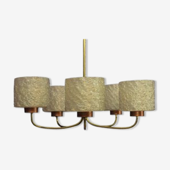 Carl Fagerlund chandelier for Orrefors, 1960