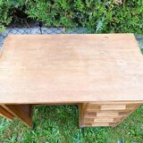 Antique solid oak desk