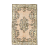 5x9  Faded Classic Turkish Vintage Tapis Rug, 272x172Cm