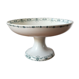 Compotier en terre de fer porcelaine opaque de Gien