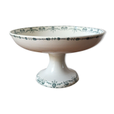 Dish in iron earth porcelain opaque Gien