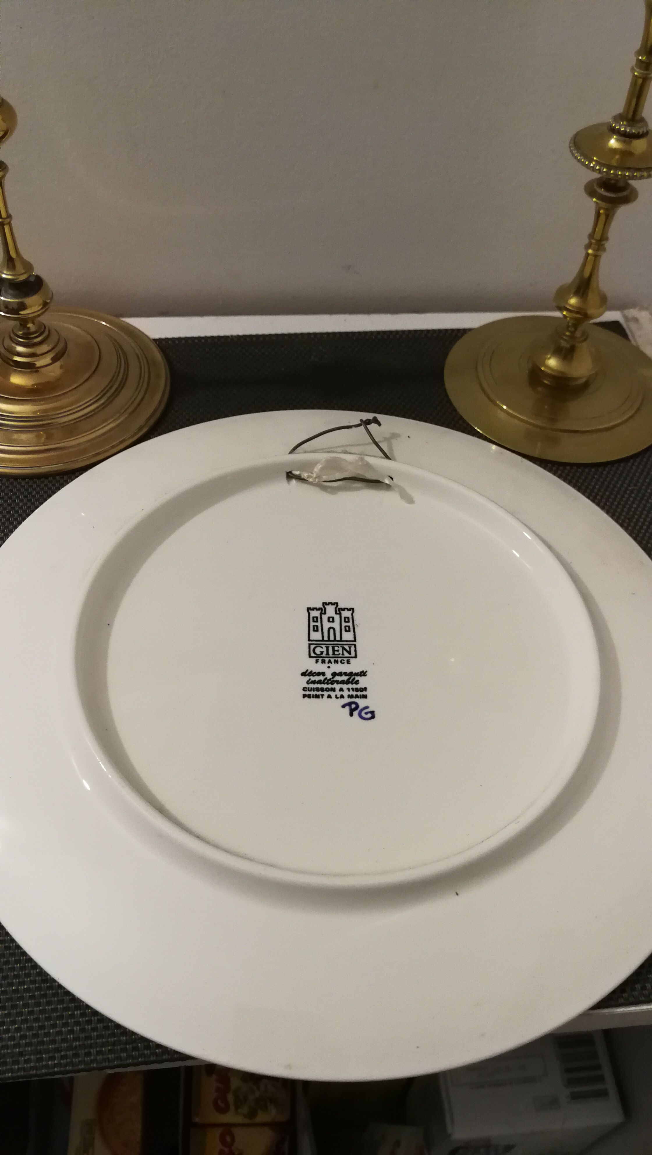 Assiette Gien