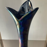 Vintage Verceram vase from the 60s-70s in iridescent ceramic