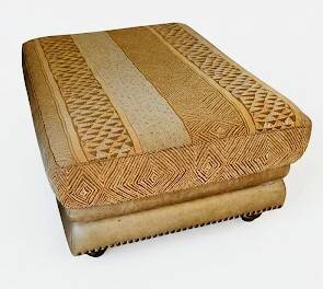 XXL bench or pouf coffee table – Ethnic kilim style – 110x80