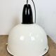 ndustrial Soviet White Enamel Pendant Lamp, 1960s