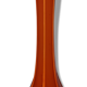 Vase soliflore en verre orange vintage
