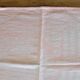 9 serviettes art déco roses monogrammées NC