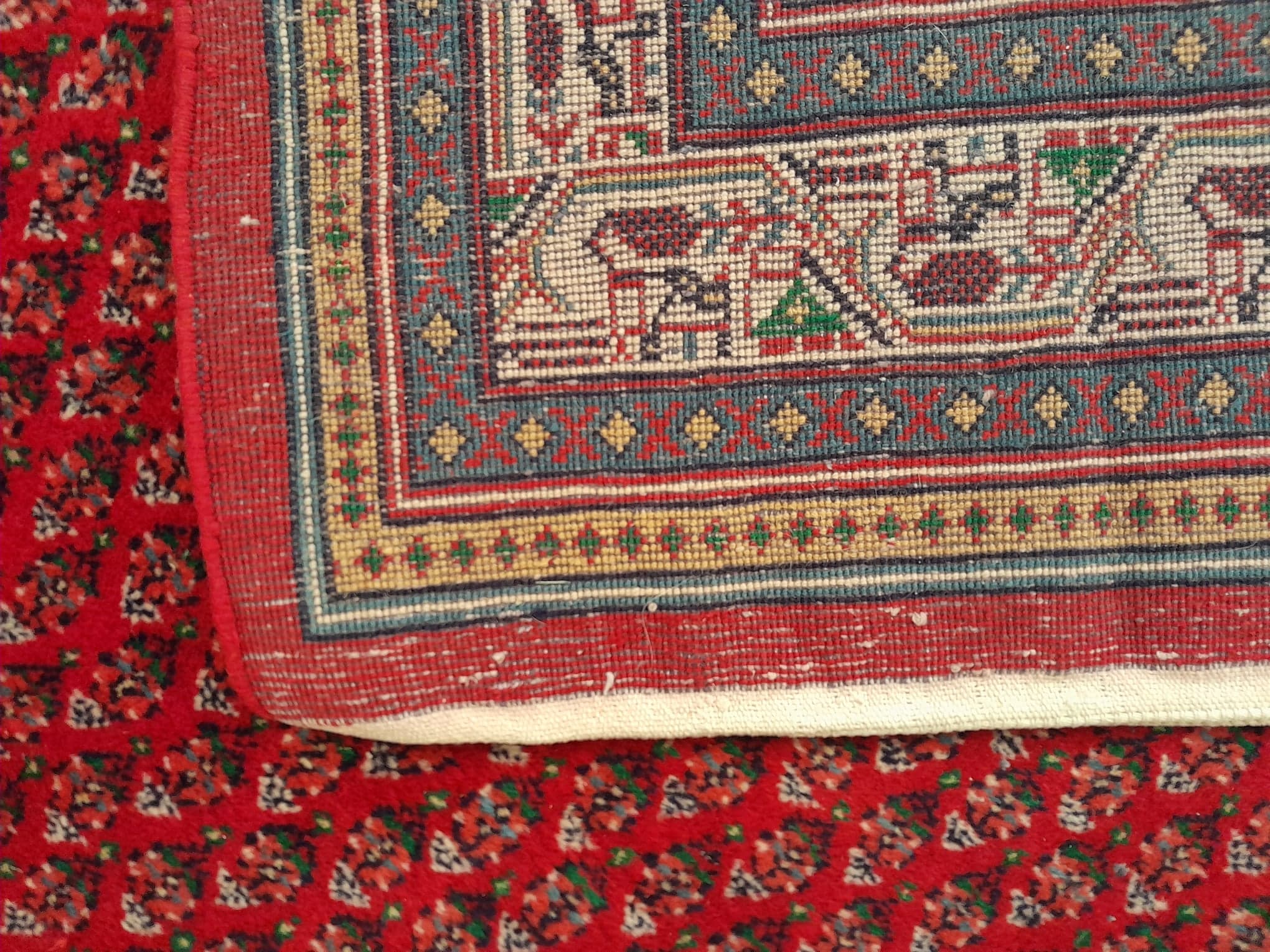Persian carpet mir handmade 305x110cm