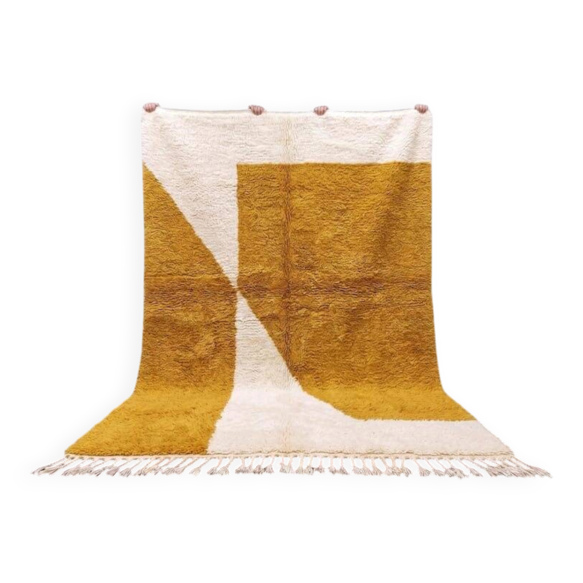 Natural wool rug for your traditional space 2/3 m
