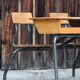 Bureau d'écolier années 70