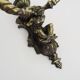 Pair of Satyr wall lights in bronze Napoleon III 19th century