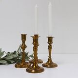 Vintage Danish Malm Candleholders, 1950s, Set of 4