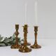 Vintage Danish Malm Candleholders, 1950s, Set of 4