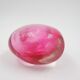 Flacon de parfum « Sommerso » en verre rose et transparent