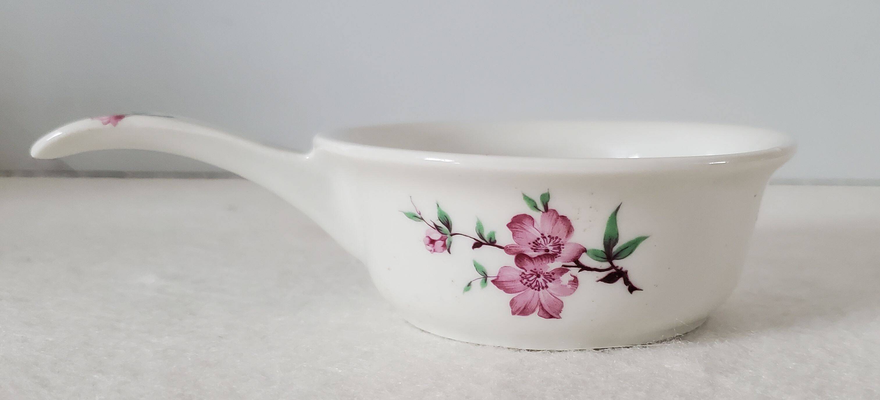 Art porcelain butter dish