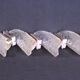 1970's perspex sconces, france - set of 4