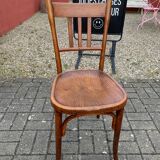 Set of 6 mismatched bistro chairs