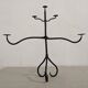 Wrought iron candlestick XIXth