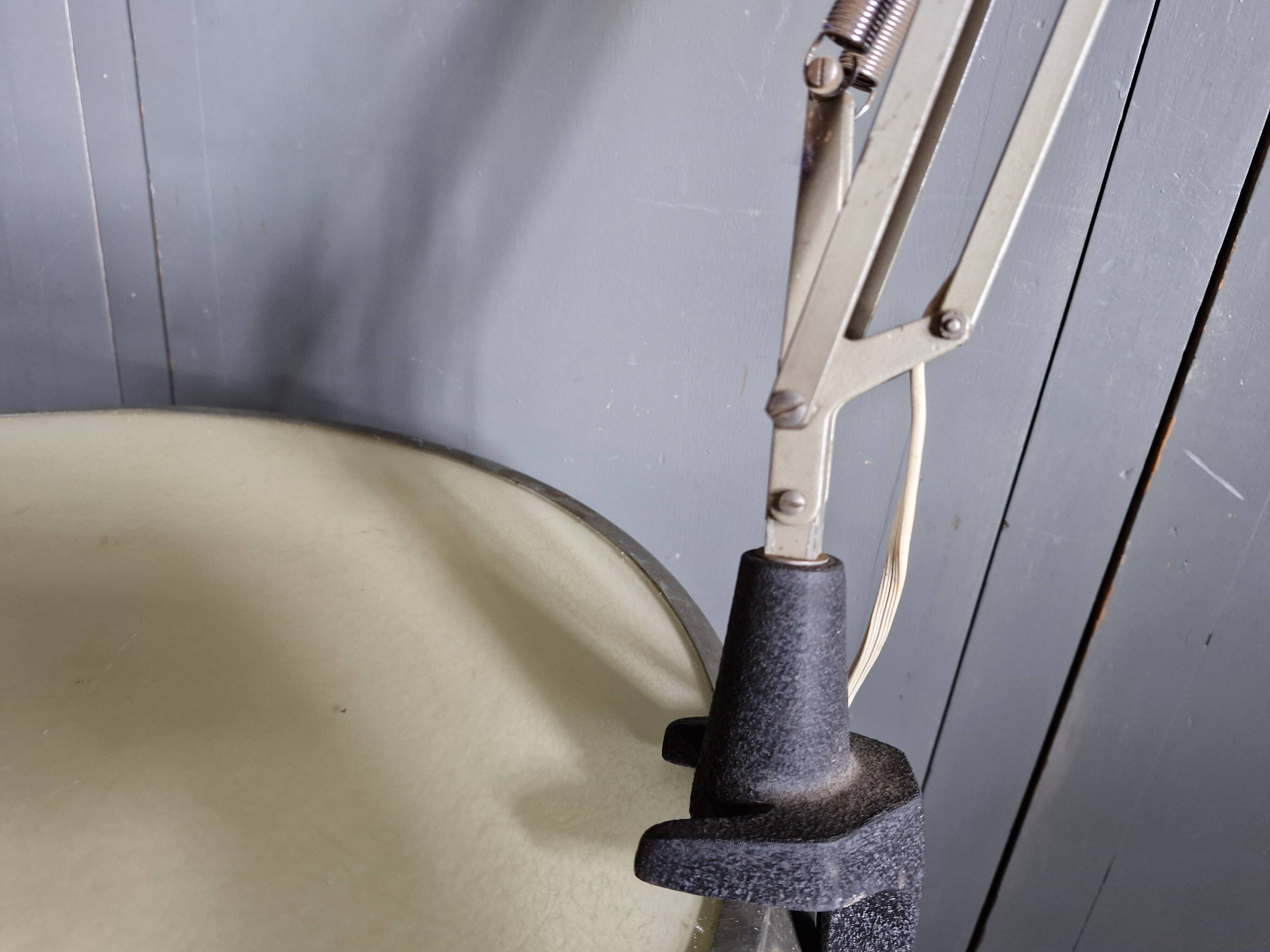 Old architect's lamp B.A.G. Turgi Omnifix Pat No. 189254 - circa 1960