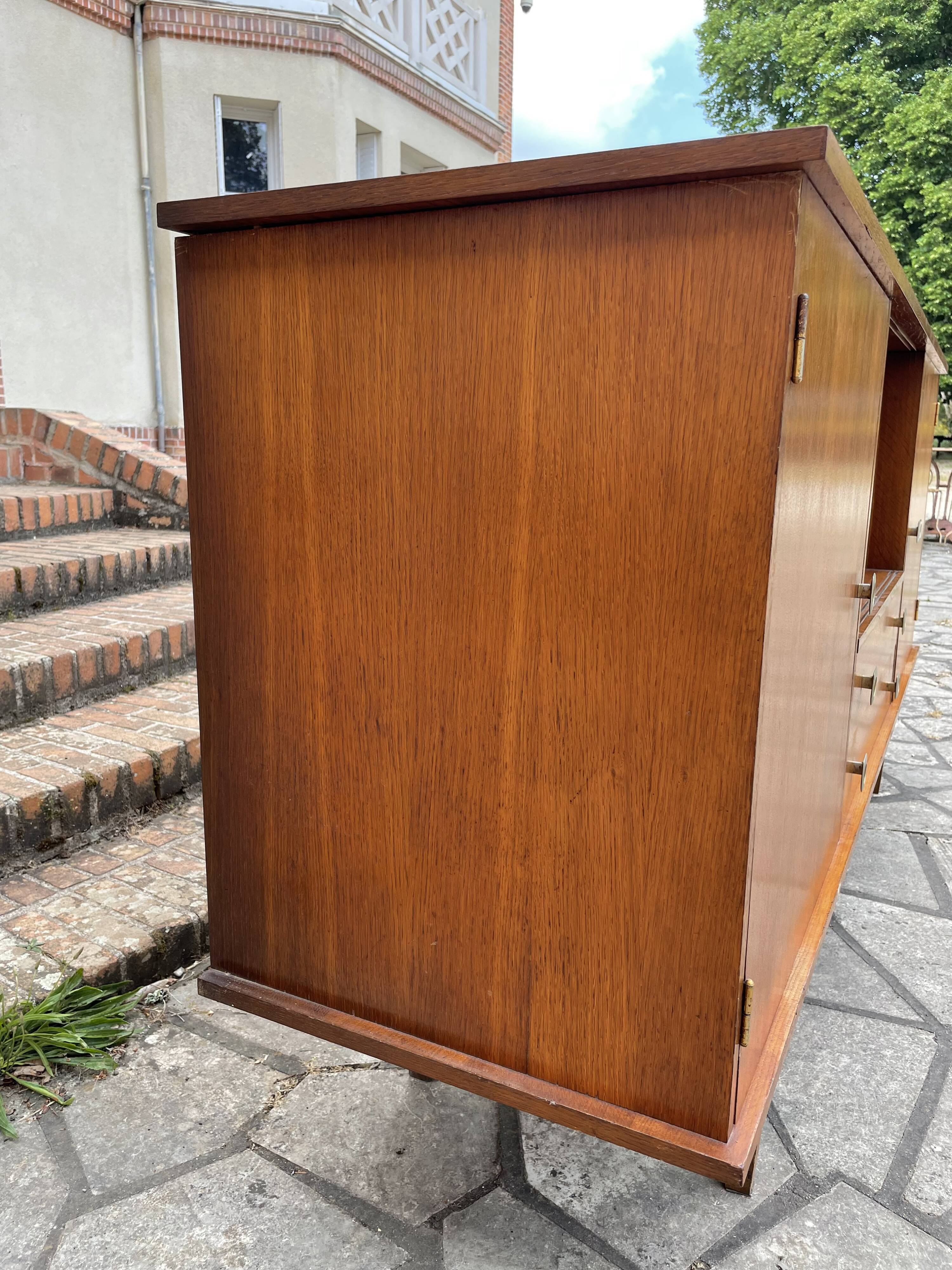 Scandinavian oak sideboard