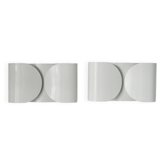 Appliques murales vintage de Tobia Scarpa pour Flos, lot de 2
