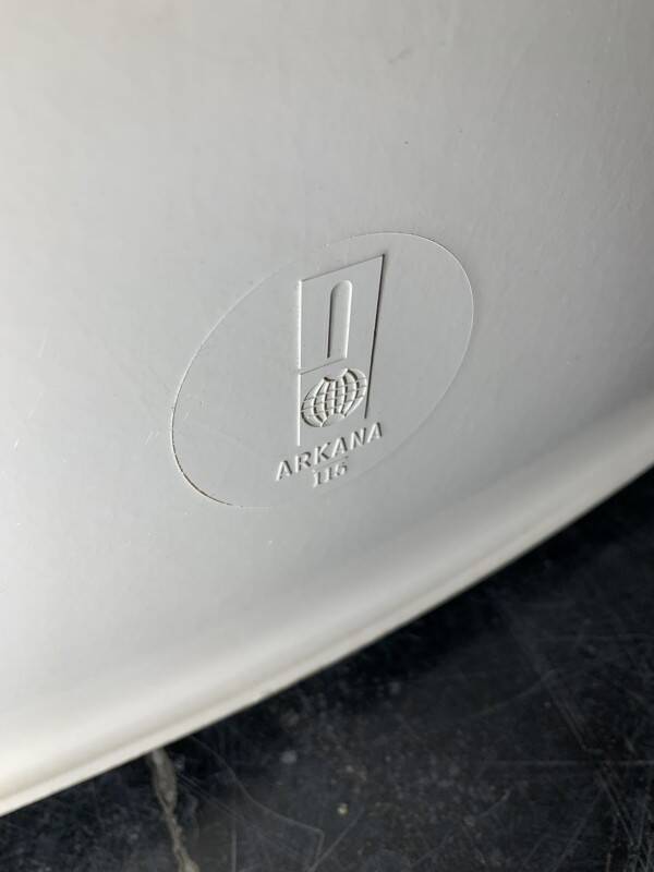 Pair of swivel "Tulip" chairs, 1960, MAURICE BURKE for ARKANA