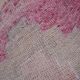 Vintage Turkish rug from Oushak, hand-woven 91x300 cm