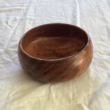 Saladier en bois de olive dimensions : hauteur -11 cm- diamètre -23 cm-