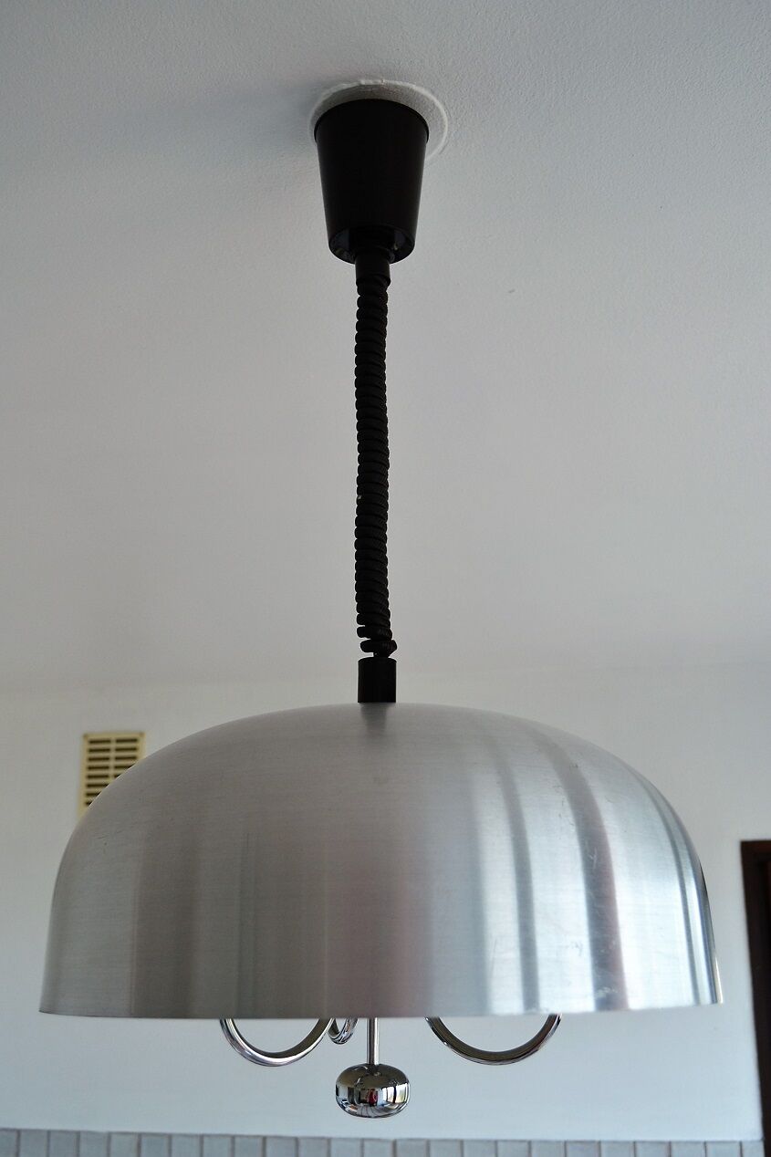 Vintage brushed aluminum suspension Germany 1970