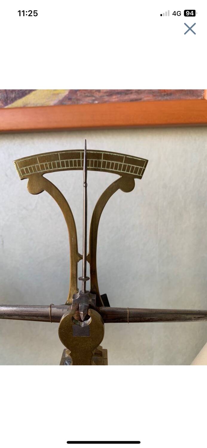 Pair of old table lamps