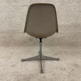 Eames chair fiberglass grey herman miller