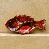 Vallauris type ceramic fish
