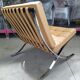 Knoll, pair of Barcelona easy chairs
