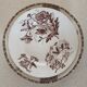 2 assiettes terre de fer E. Bourgeois et Salins