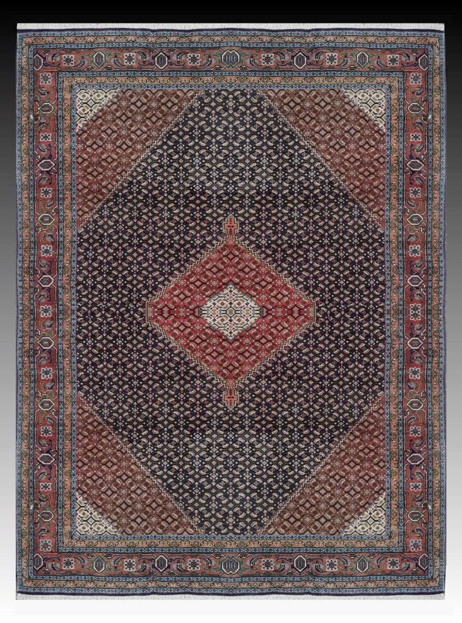 Persian oriental carpet iran ardabil - size: 3.00 x 2.00 metres - "galerie sardje"