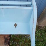 Antique wooden wall shelf