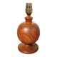 Pied de lampe vintage bois tourné