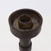 Objet cylindrique en grès brutaliste signé Studio Pottery années 1960