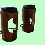 Set of stools by Manifattura Italiana, Italy, 1950s