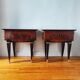 Paire de tables de chevet vintage