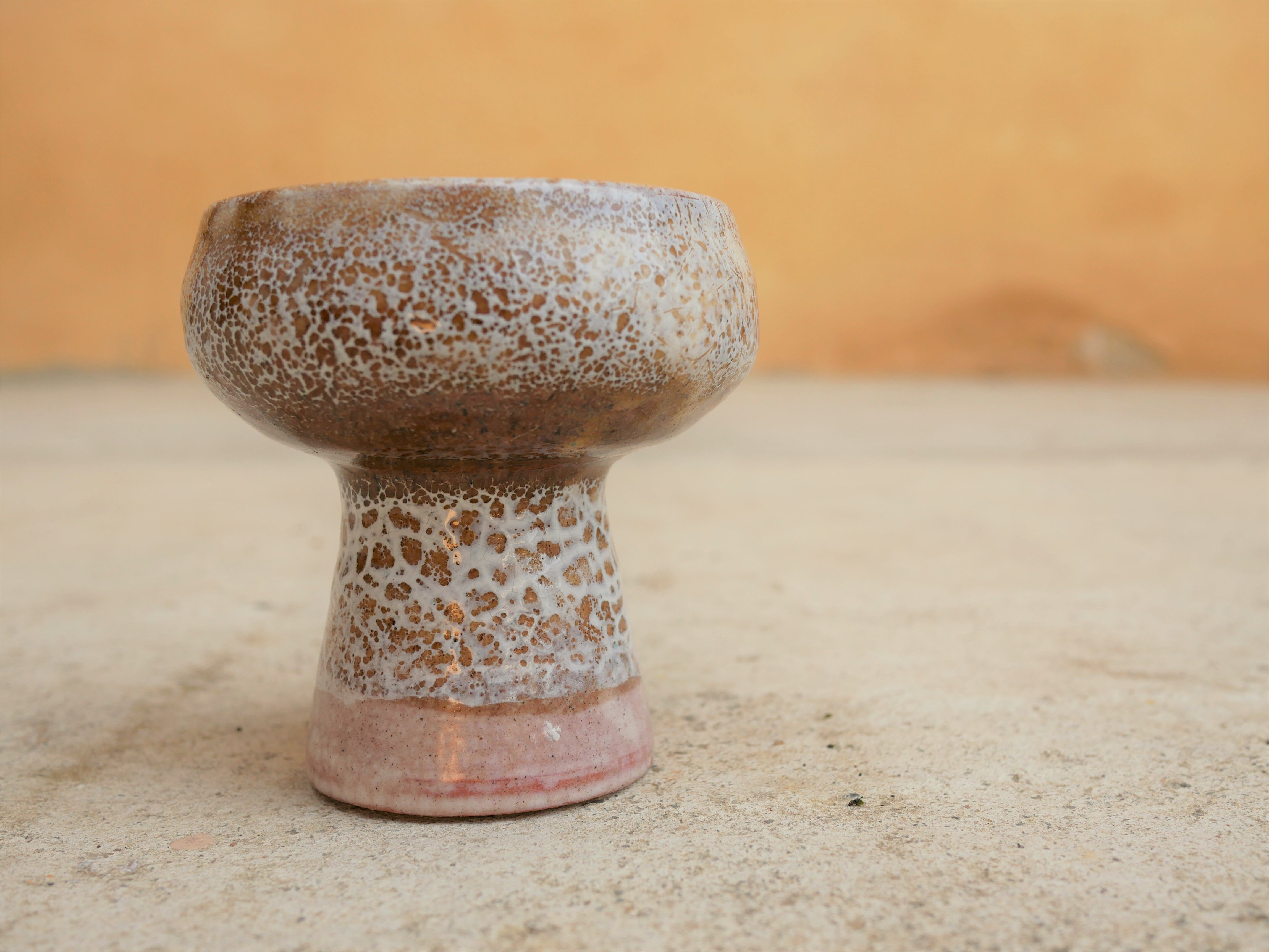 Vintage ceramic photophore