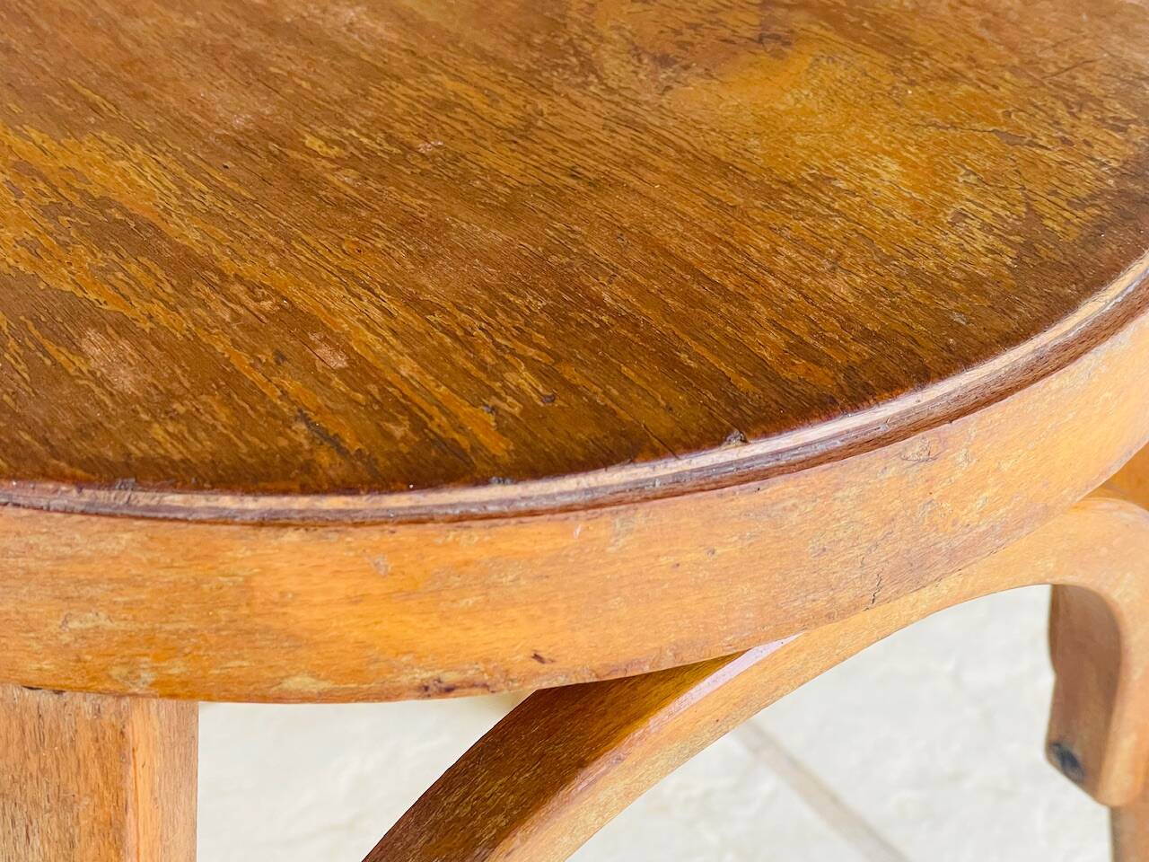 Vintage Baumann stool circa 1950s