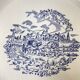 Large blue and white porcelain plate XX