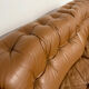Ancien canapé en cuir camel 3 places design De Sede DS-40 vintage an70