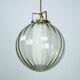 Mid-Century Murano Smoked Glass Chandelier with Opaline Diffuser, Italy '50