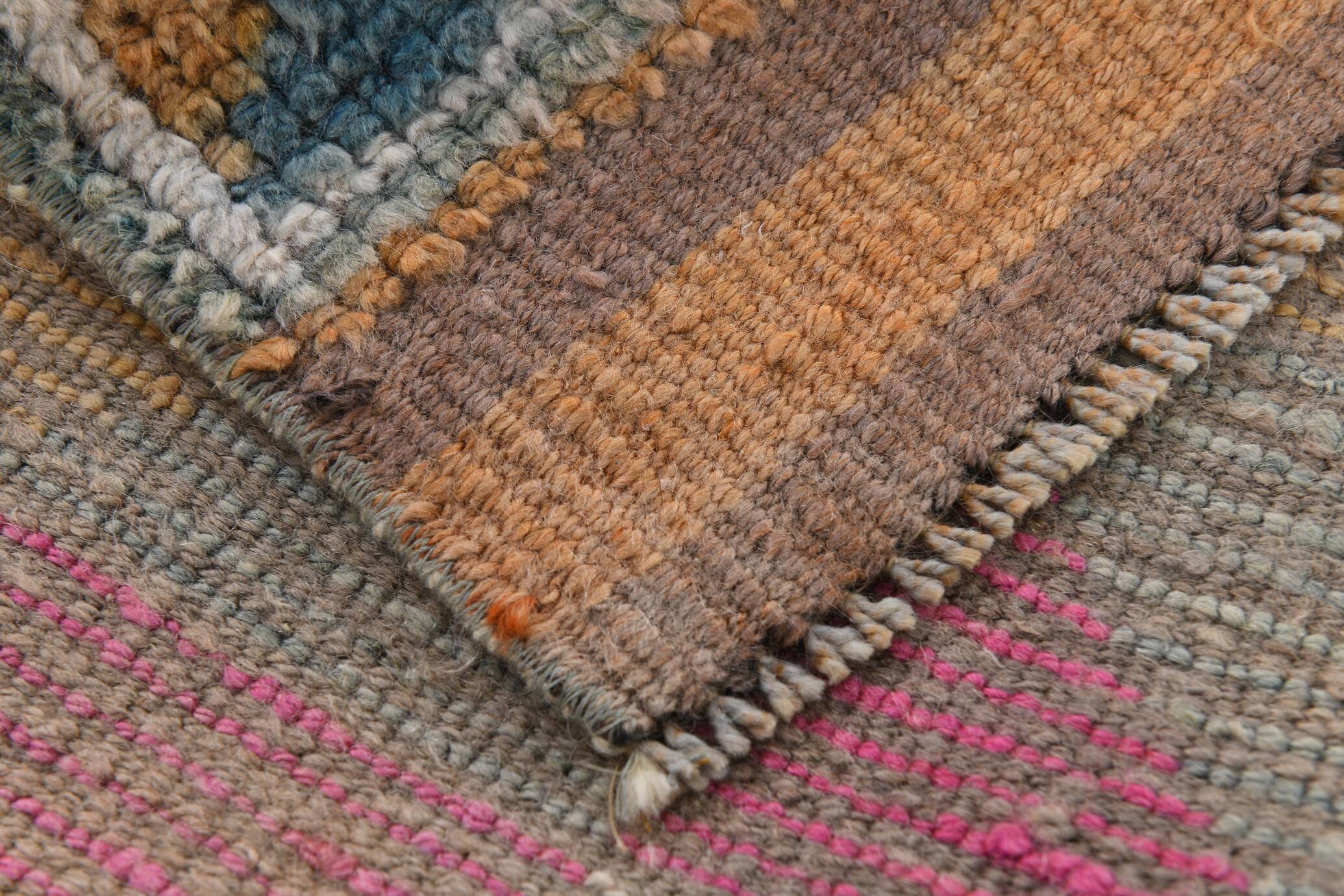 Soft Multicolor Persian Runner Rug, 83x335Cm