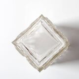 Mid-Century Pressed Glass Vase by Adolf Matura, Czech Repulic / 1970