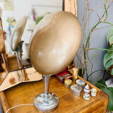 1950s metal mushroom lamp