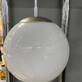 70's chrome design floor lamp shelf